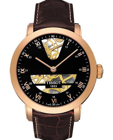 Tissot Sculpture Line Mechanical 18K Gold T71.8.471.53